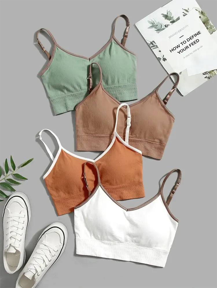 Reggiseno per ragazze senza cuciture